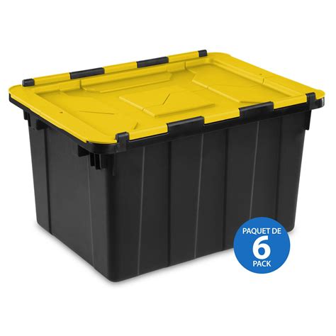 metal tote box 30 x12|sterilite tote 12 pack.